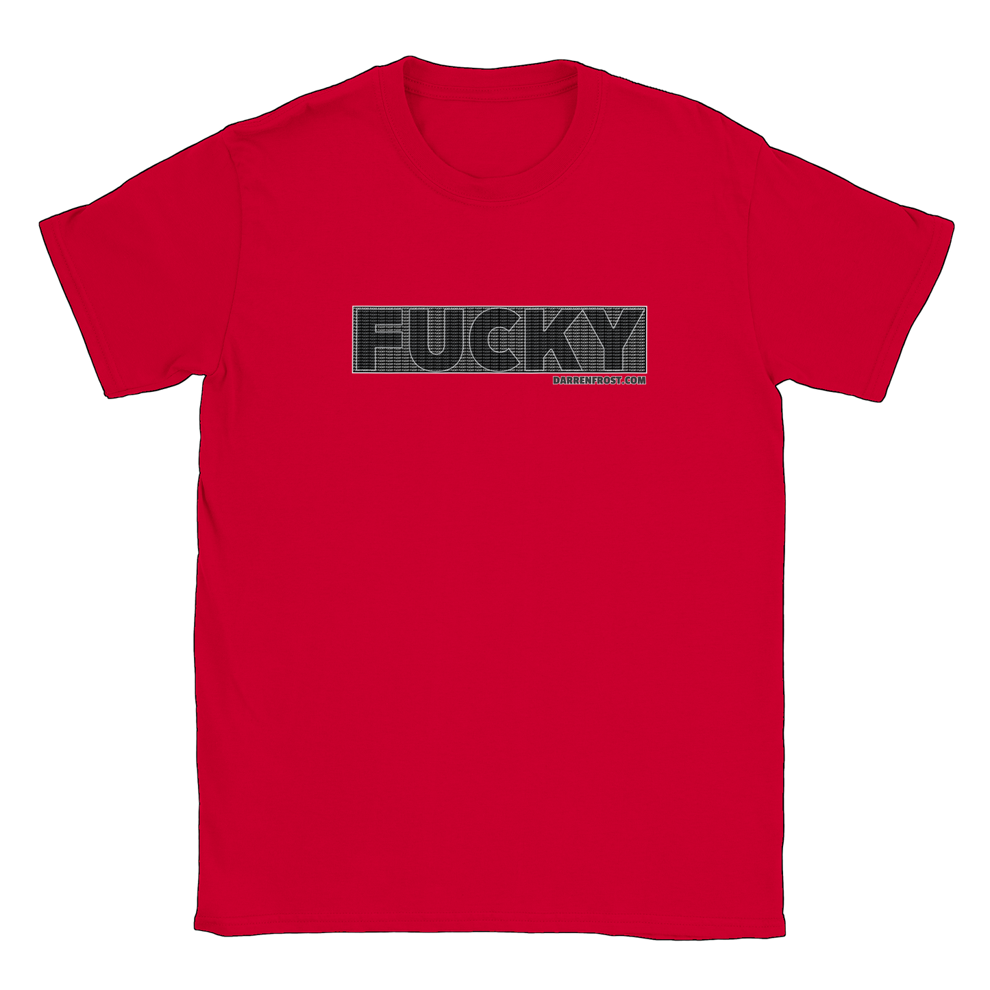 FUCKY ON FUCKY (darrenfrost.com) - Classic Unisex Crewneck T-shirt