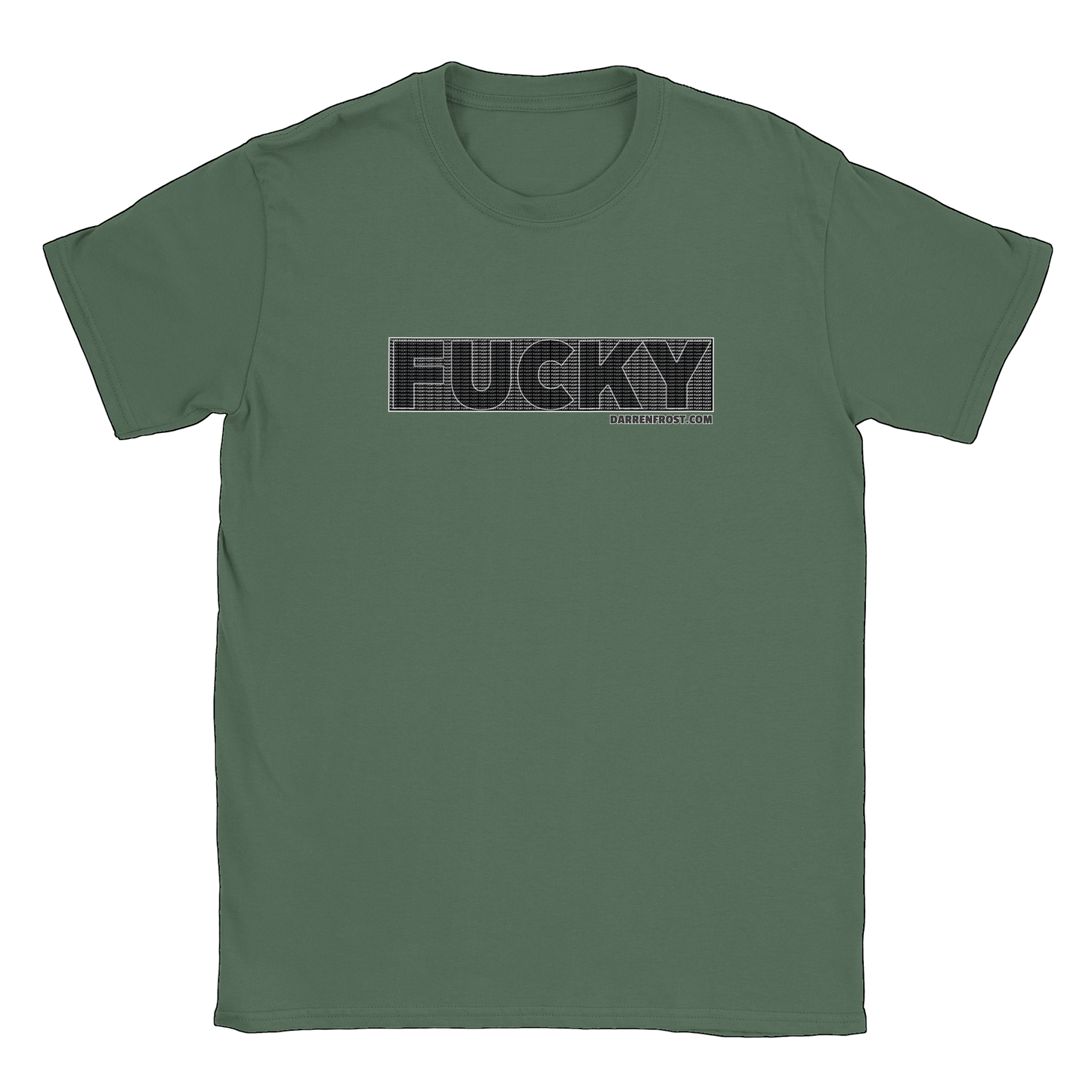 FUCKY ON FUCKY (darrenfrost.com) - Classic Unisex Crewneck T-shirt