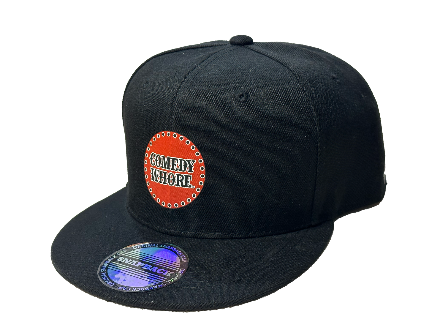 Comedy Whore Flat Brim Snapback