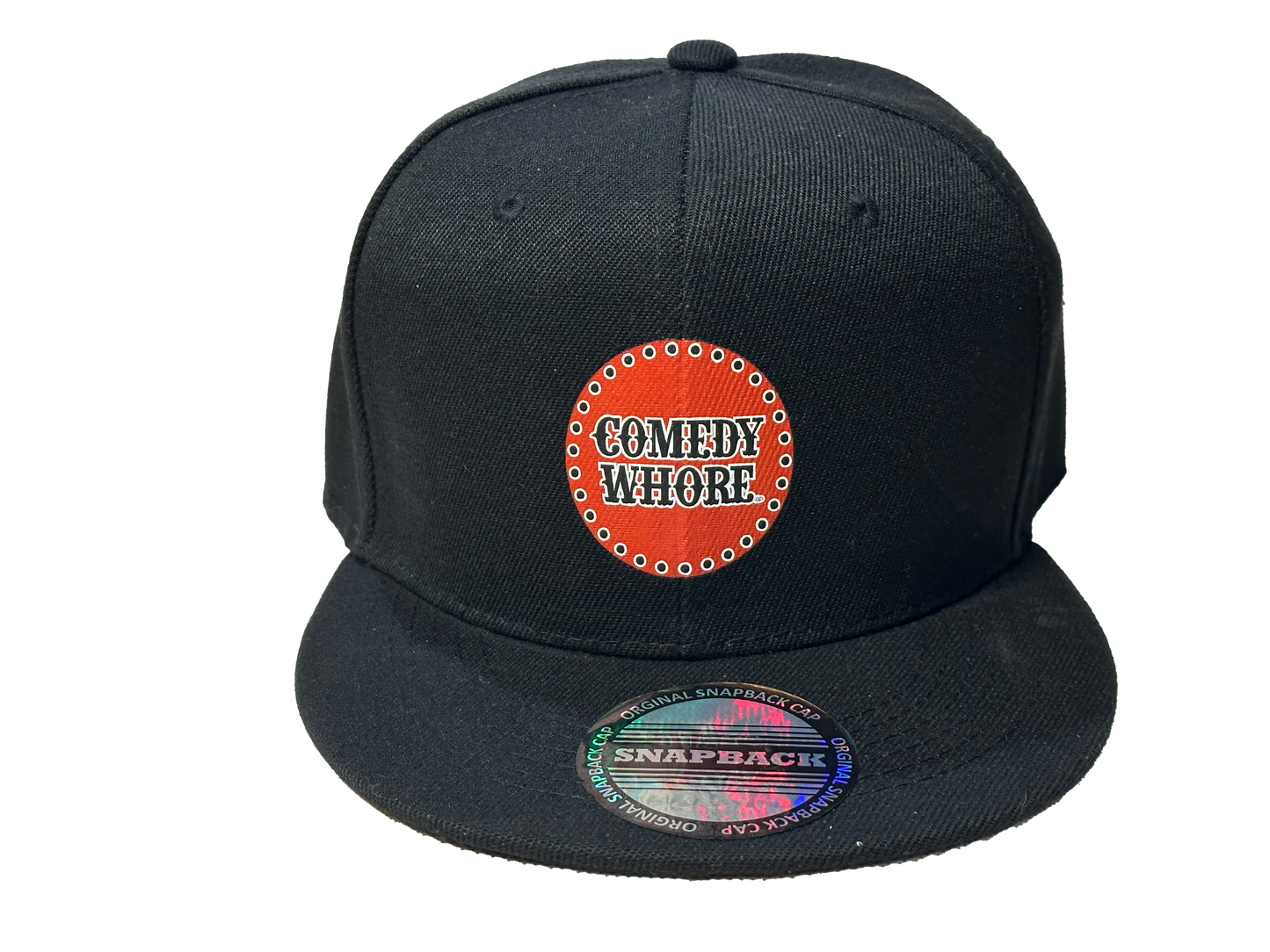 Comedy Whore Flat Brim Snapback