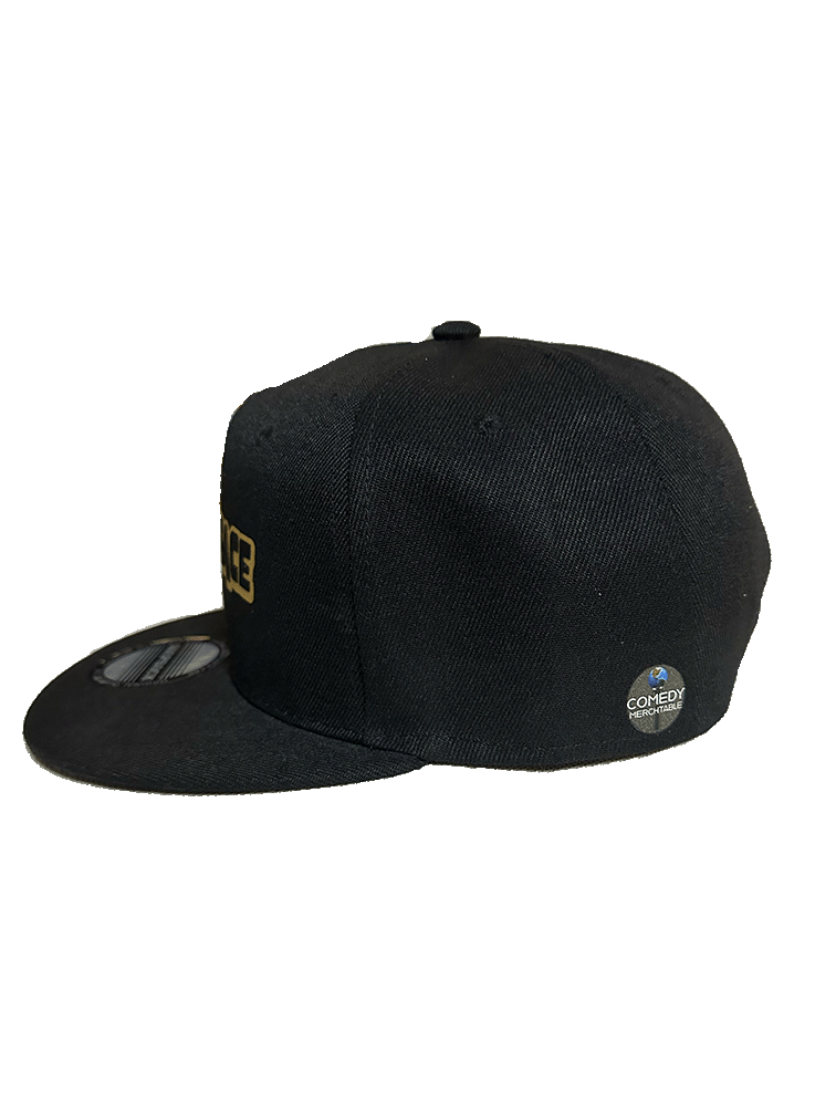 Cuntface - Gold and Black Custom flatbrim