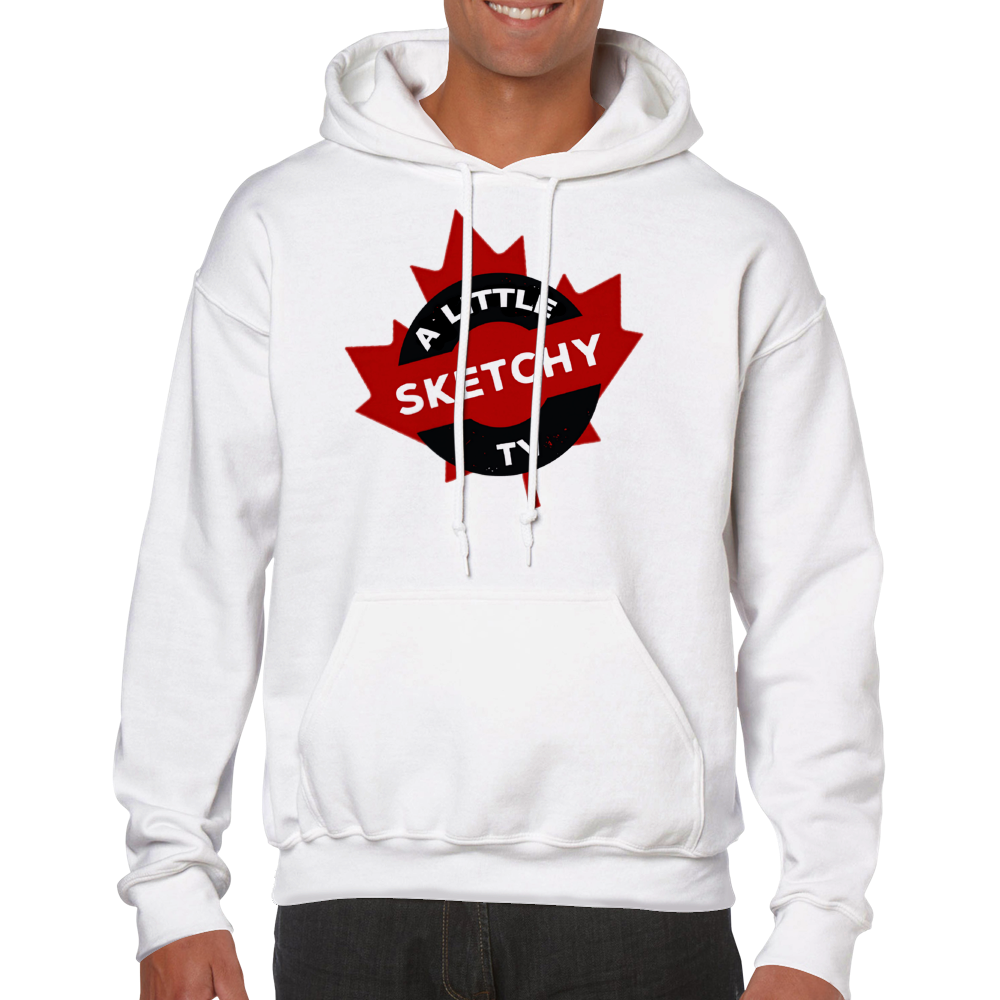 The Maple Sketchy TV Logo - Classic Unisex Pullover Hoodie