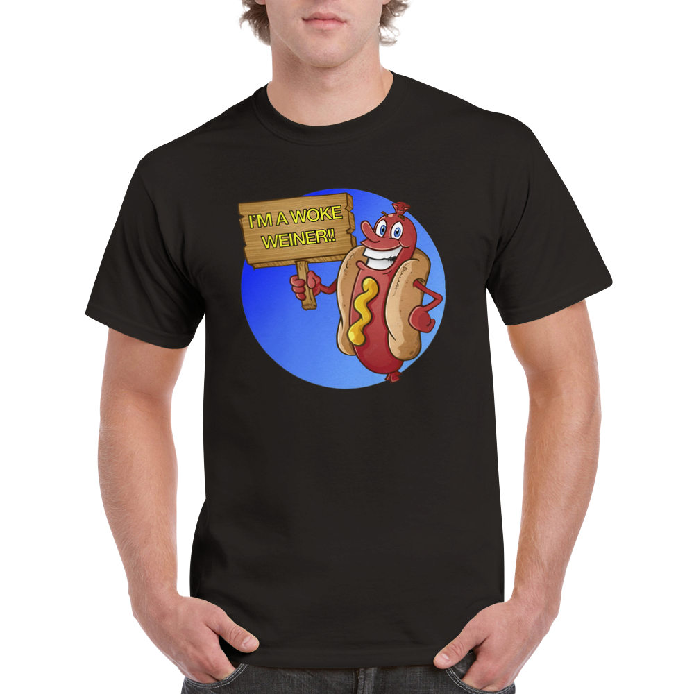I'm a Woke Weiner! - Heavyweight Unisex Crewneck T-shirt