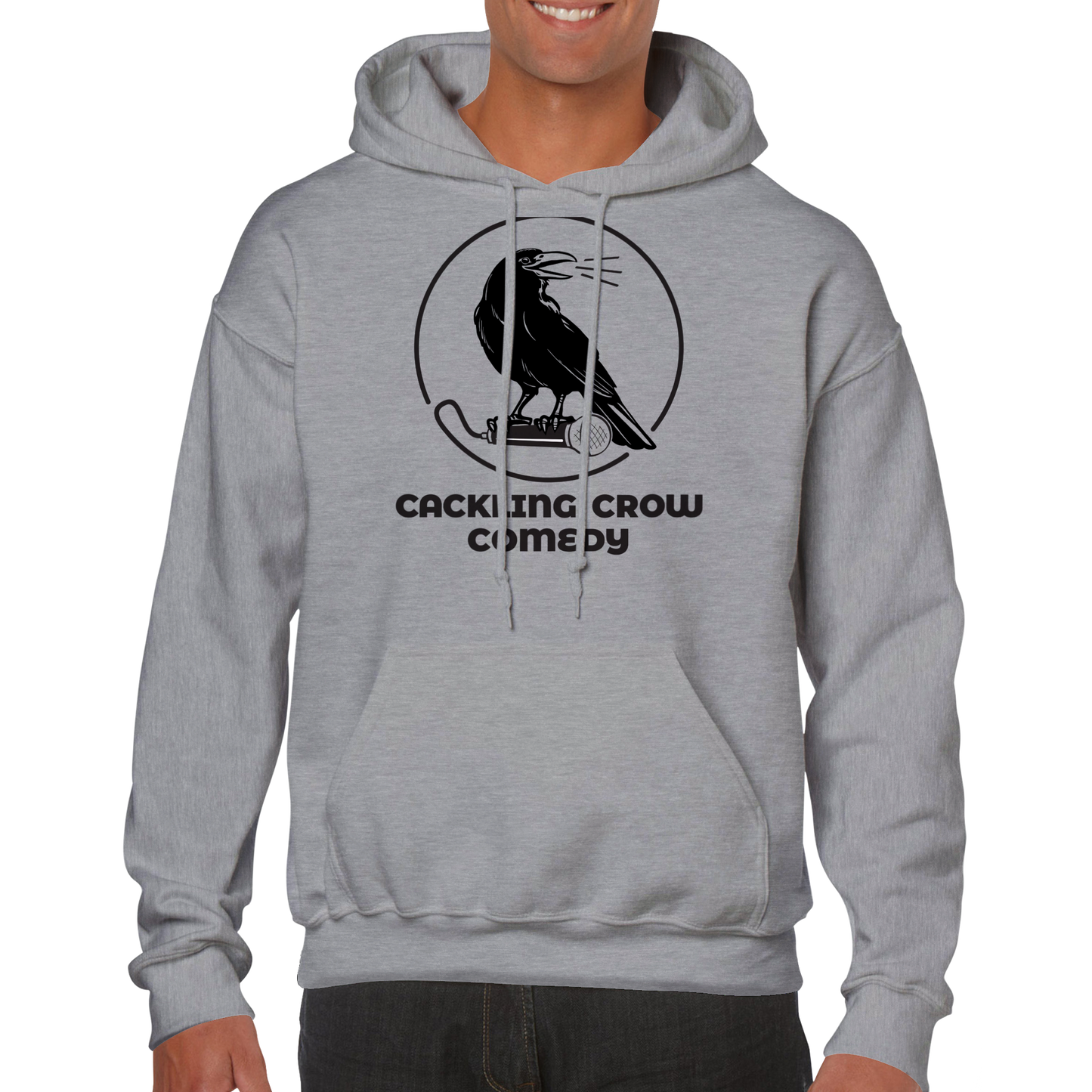 Cackling Crow Comedy - Classic Unisex Pullover Hoodie