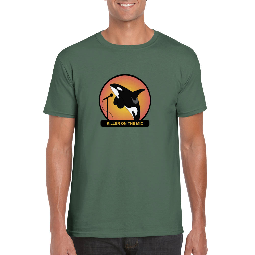 Killer on the Mic - Classic Unisex Crewneck T-shirt