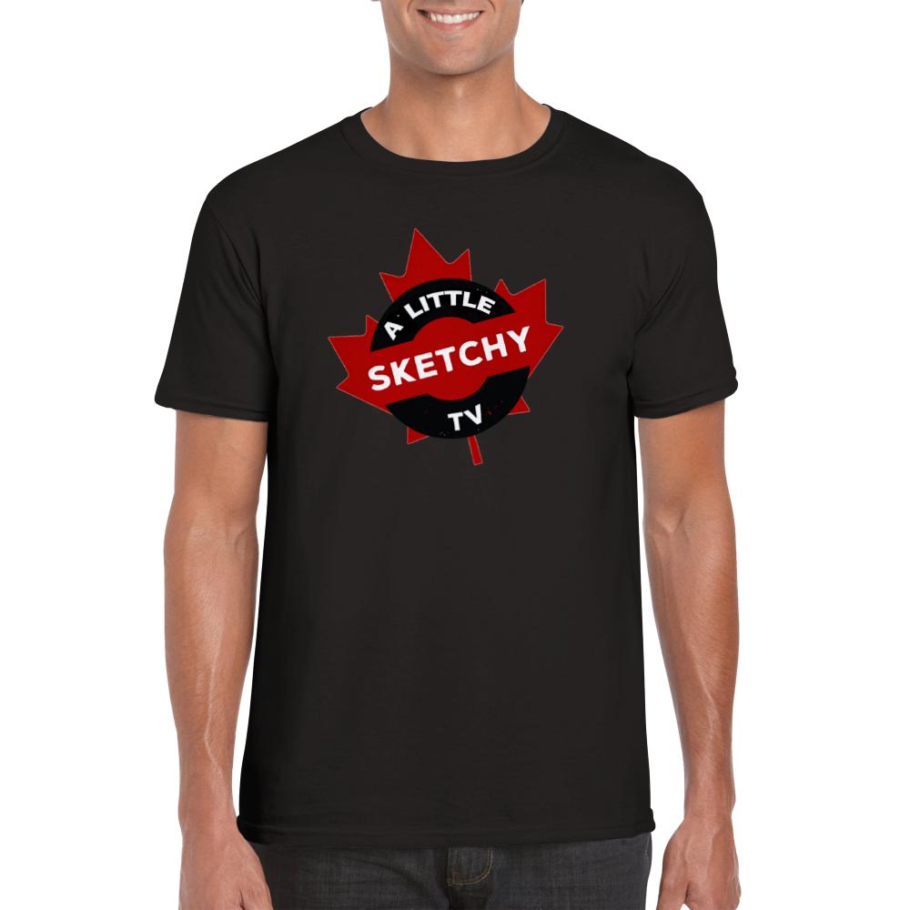The Canadian Pride Sketchy Logo - Classic Unisex Crewneck T-shirt