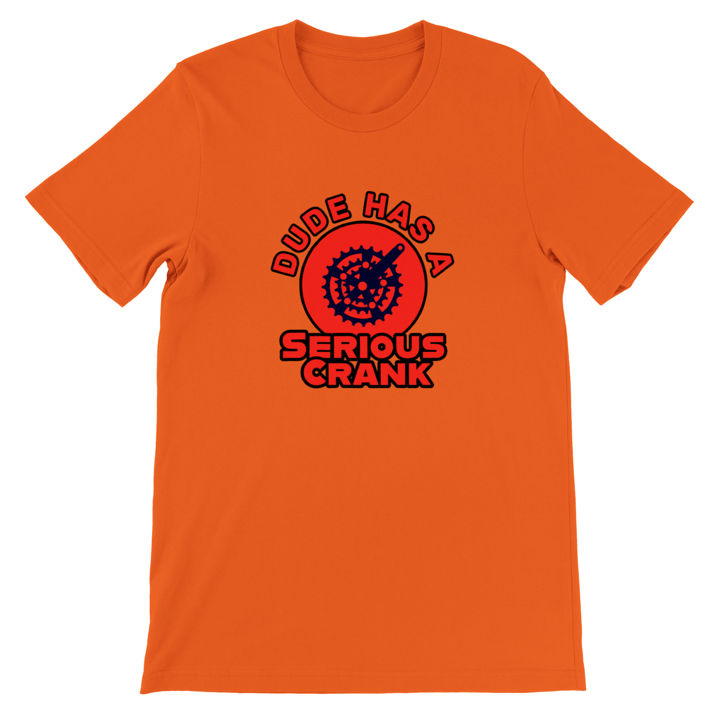 Chuck Byrn - Serious Crank - Premium Unisex Crewneck T-shirt
