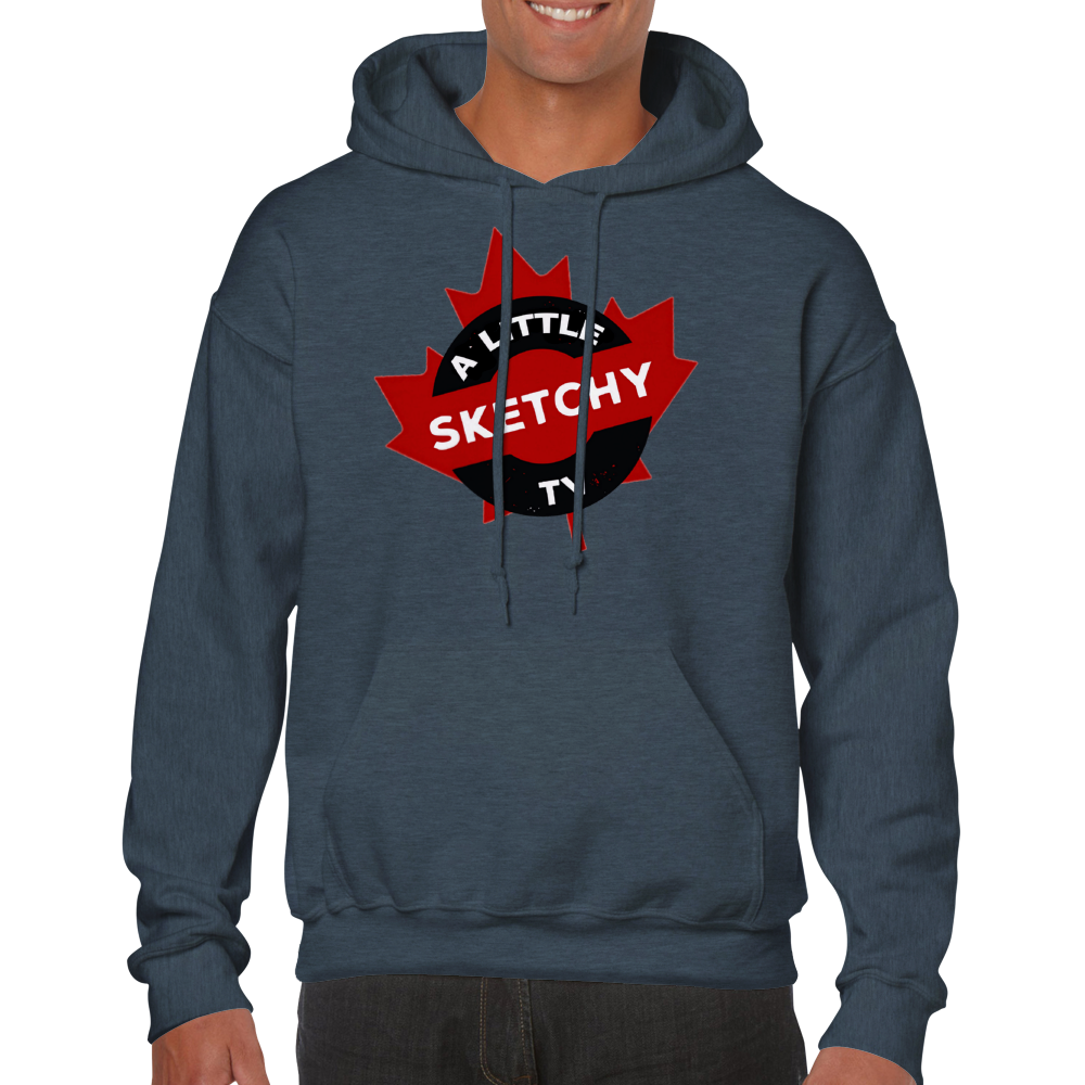 The Maple Sketchy TV Logo - Classic Unisex Pullover Hoodie