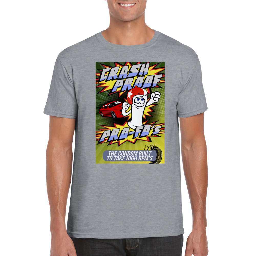 Crash Proof Pro-Fo's Classic Unisex Crewneck T-shirt