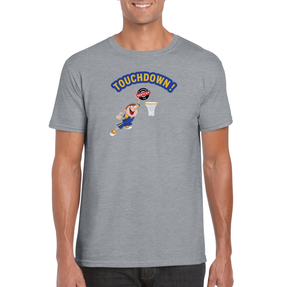 Sketchy Touchdown! - Classic Unisex Crewneck T-shirt