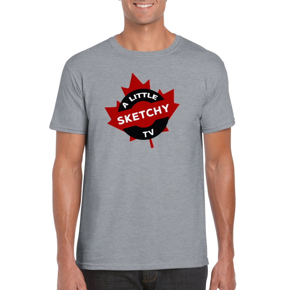 The Canadian Pride Sketchy Logo - Classic Unisex Crewneck T-shirt