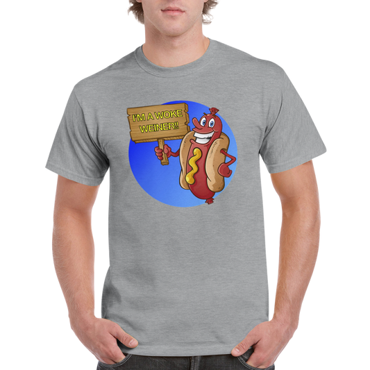 I'm a Woke Weiner! - Heavyweight Unisex Crewneck T-shirt