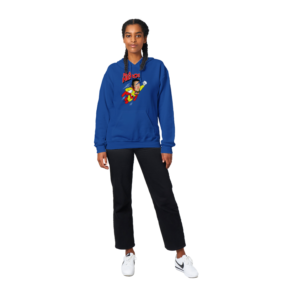 "Be a Hero" A Little Sketchy TV Chuck - Classic Unisex Pullover Hoodie