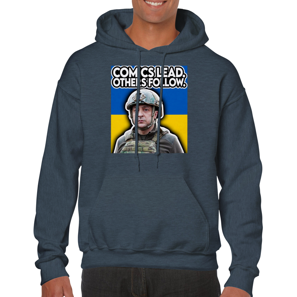 Comics Lead Others Follow - Classic Unisex Pullover Hoodie
