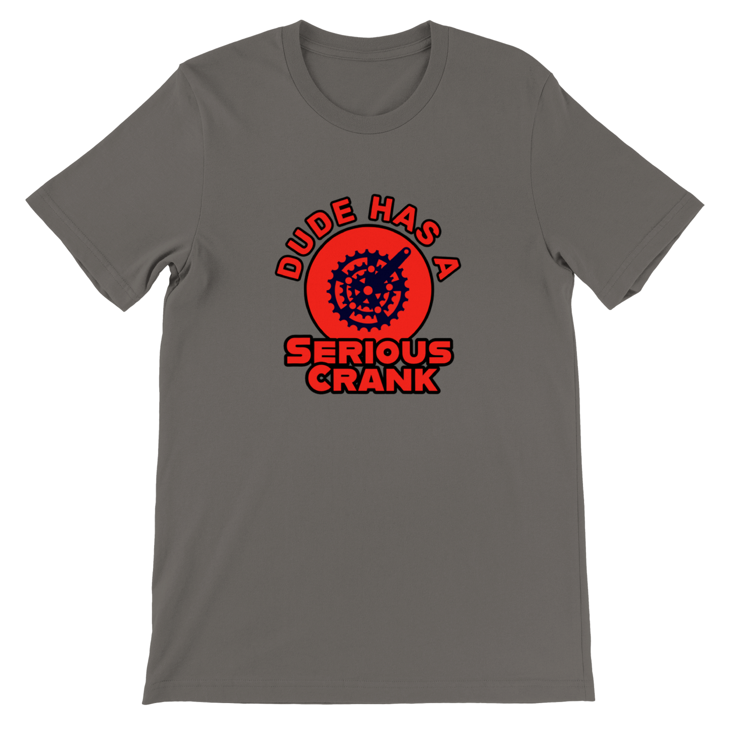 Chuck Byrn - Serious Crank - Premium Unisex Crewneck T-shirt