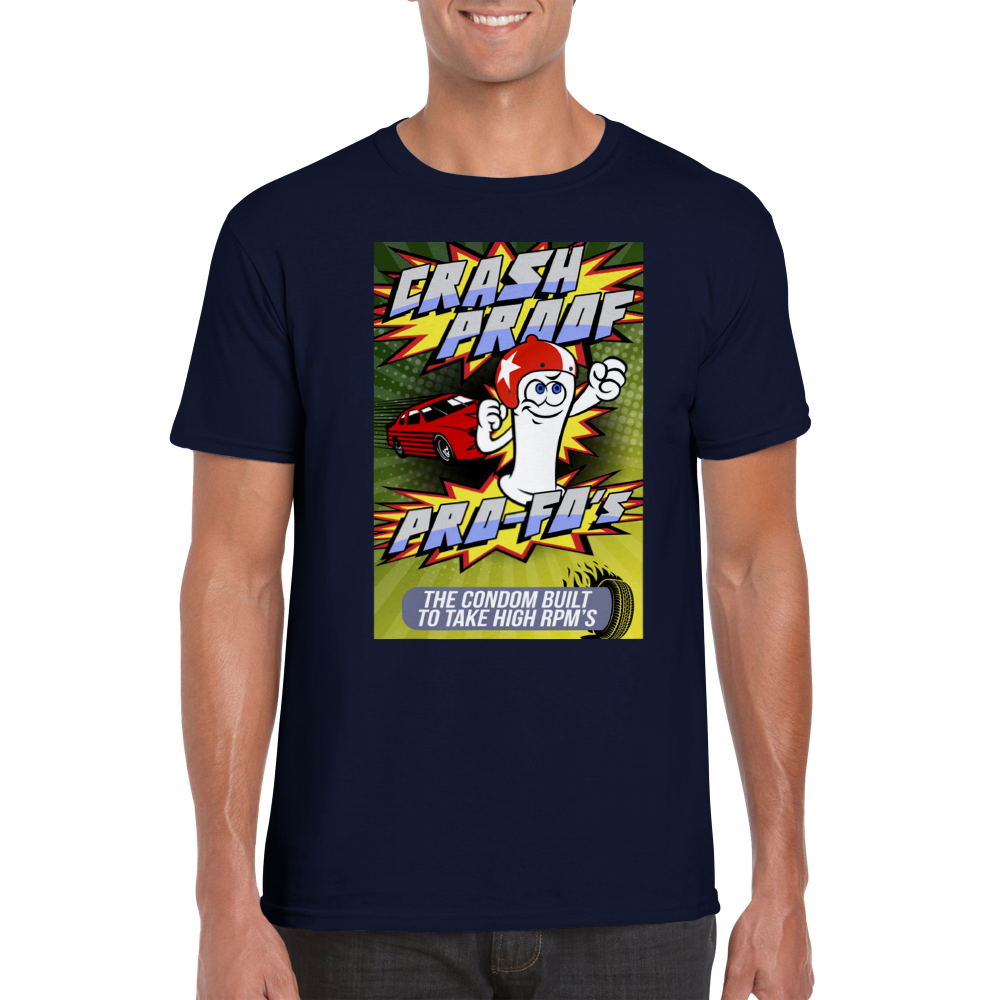 Crash Proof Pro-Fo's Classic Unisex Crewneck T-shirt