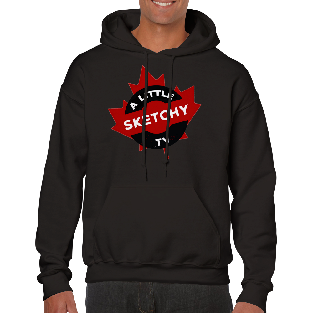 The Maple Sketchy TV Logo - Classic Unisex Pullover Hoodie