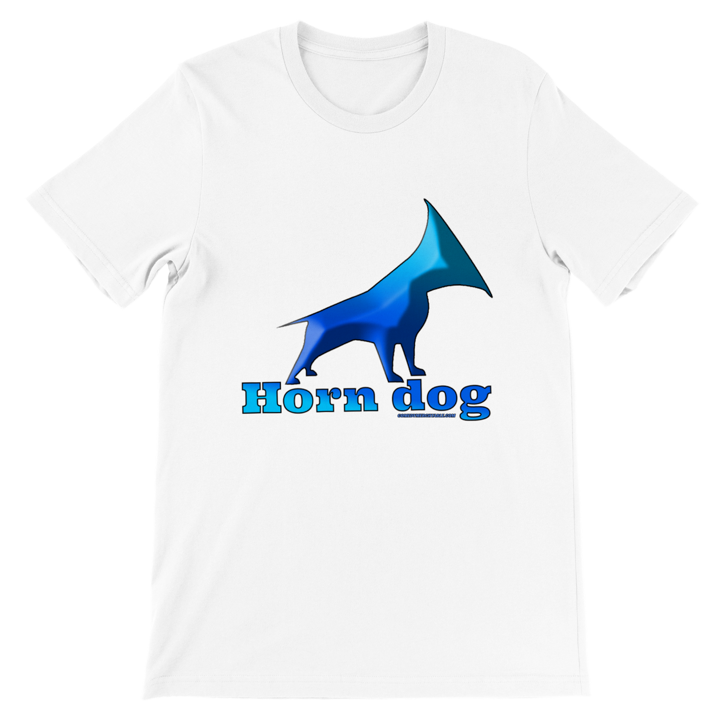 Chuck Byrn - The Horn Dog - Premium Unisex Crewneck T-shirt