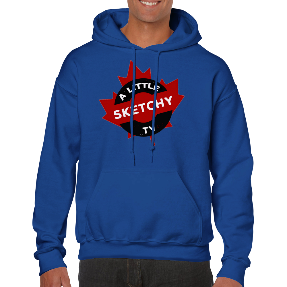 The Maple Sketchy TV Logo - Classic Unisex Pullover Hoodie