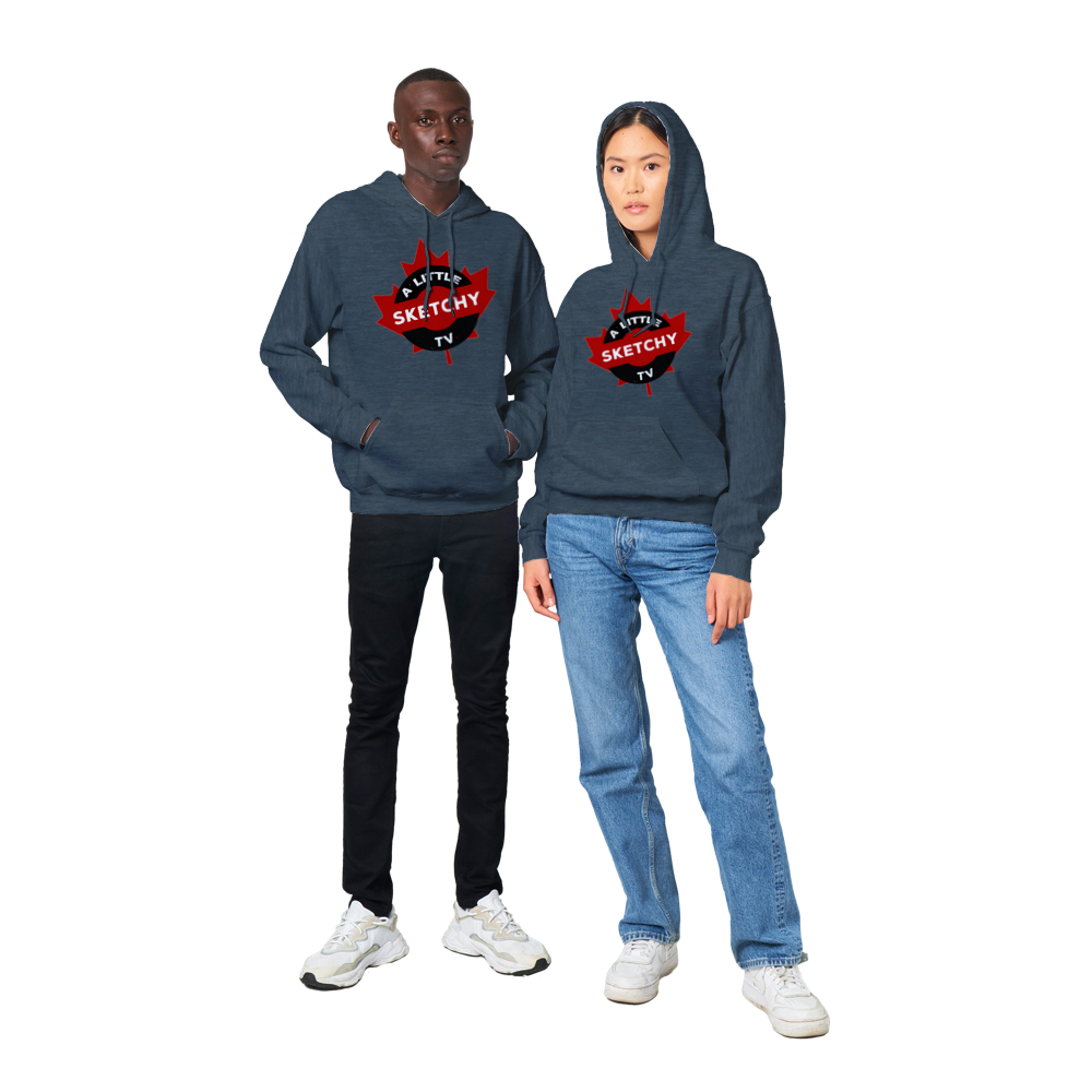 The Maple Sketchy TV Logo - Classic Unisex Pullover Hoodie