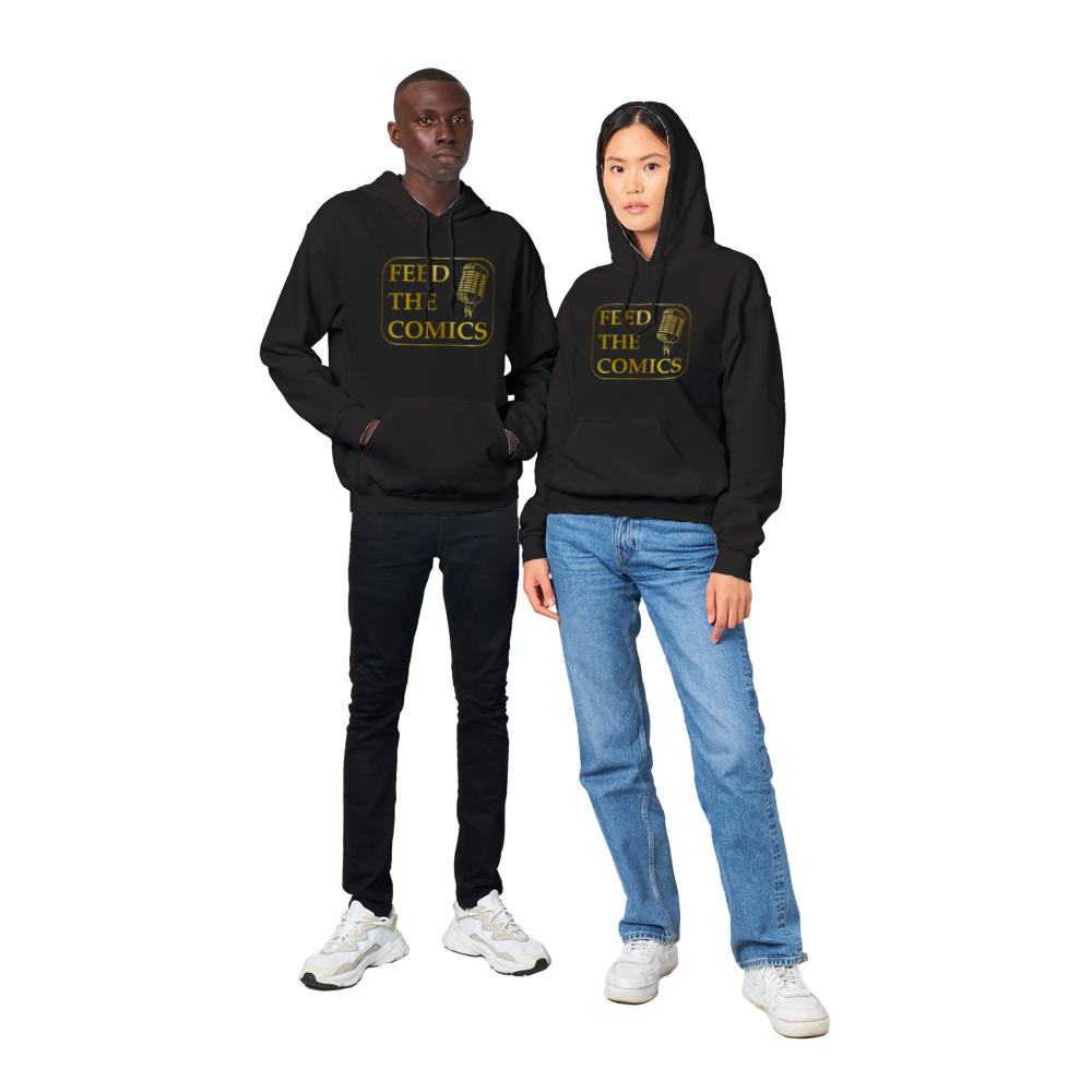 Feed the Comics (gold) - Classic Unisex Pullover Hoodie