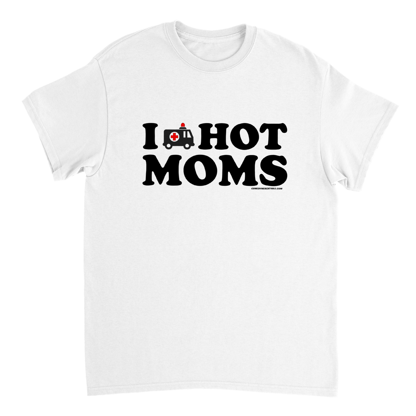 I (hospitalize) Hot Moms - Heavyweight Unisex Crewneck T-shirt