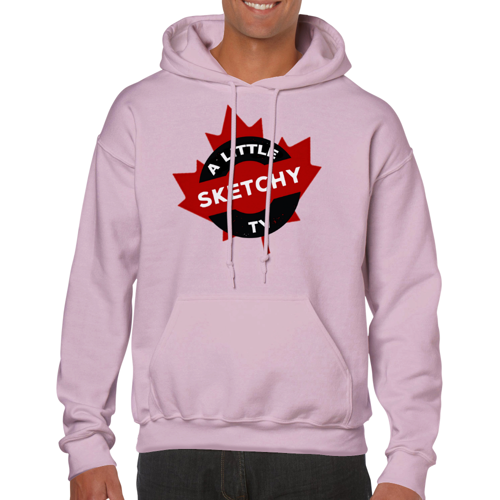 The Maple Sketchy TV Logo - Classic Unisex Pullover Hoodie