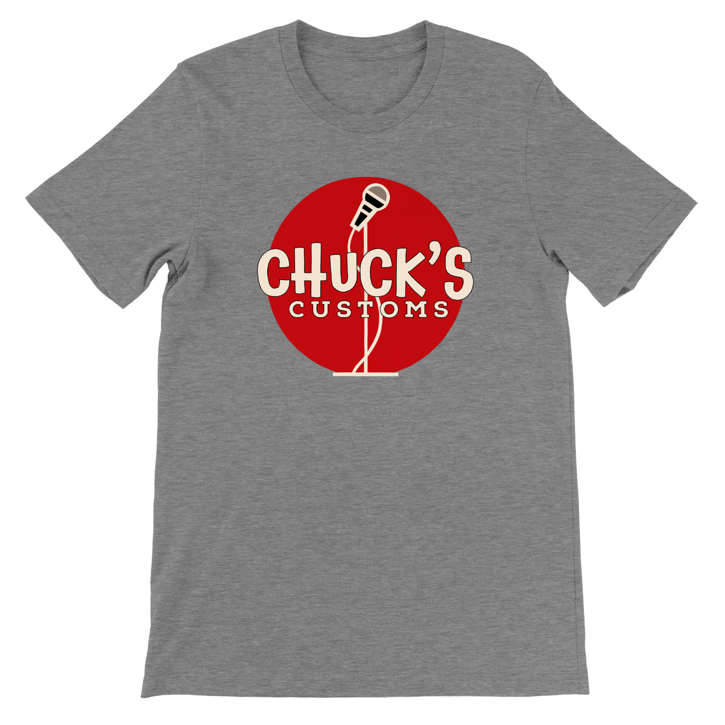 Chuck Byrn - Chuck's Customs - Premium Unisex Crewneck T-shirt