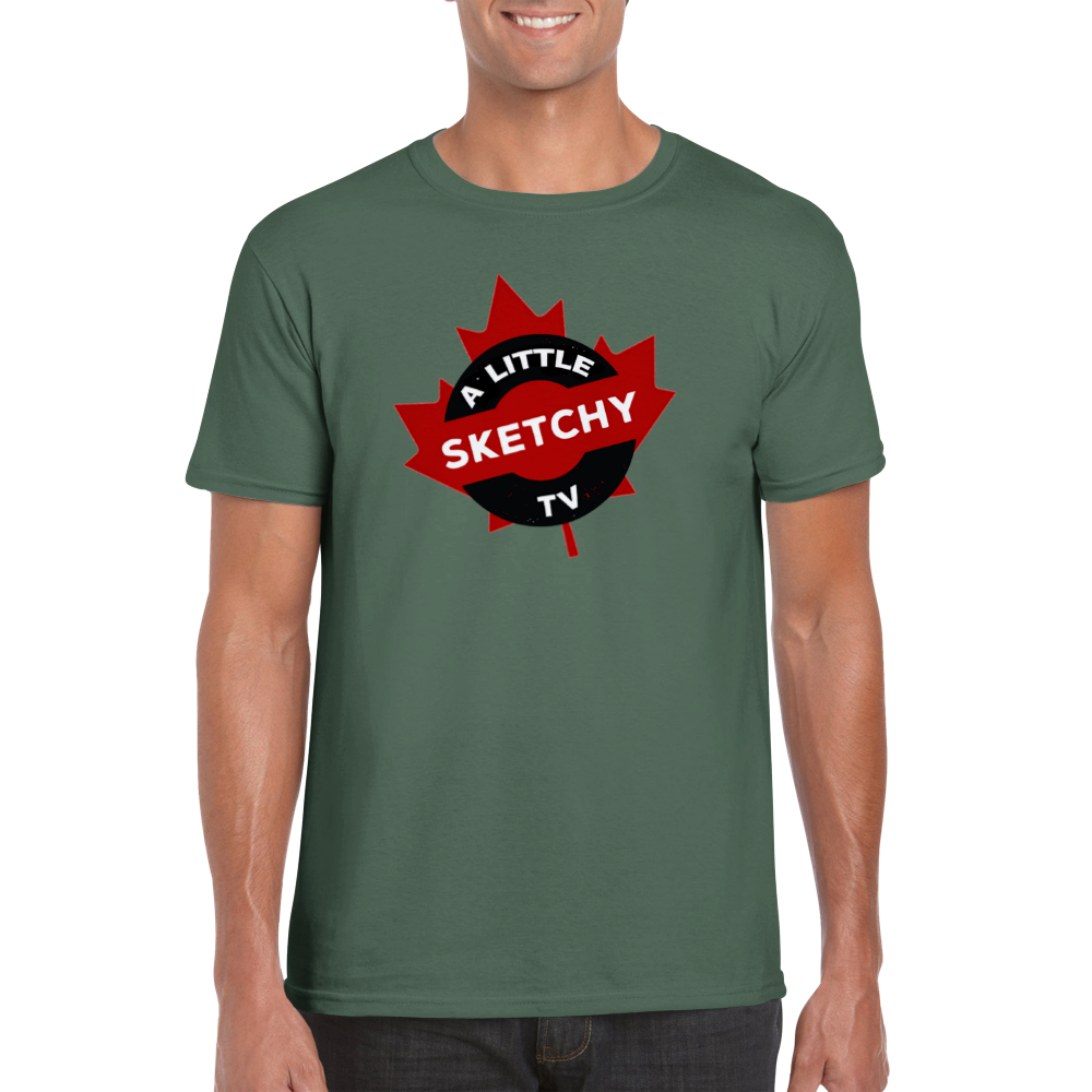 The Canadian Pride Sketchy Logo - Classic Unisex Crewneck T-shirt
