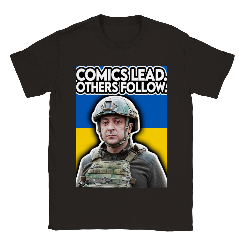 Comics Lead, Others Follow: Ukraine Edition - Classic Unisex Crewneck T-shirt