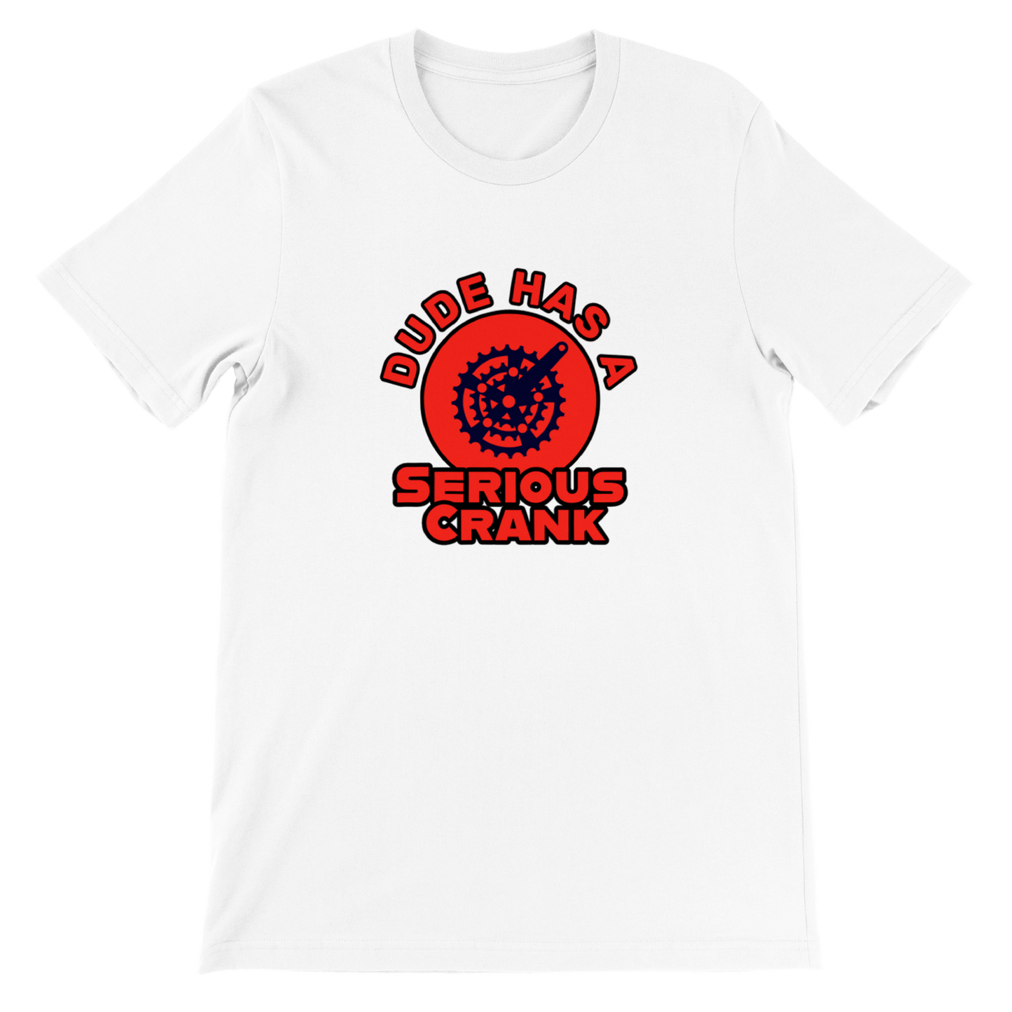 Chuck Byrn - Serious Crank - Premium Unisex Crewneck T-shirt
