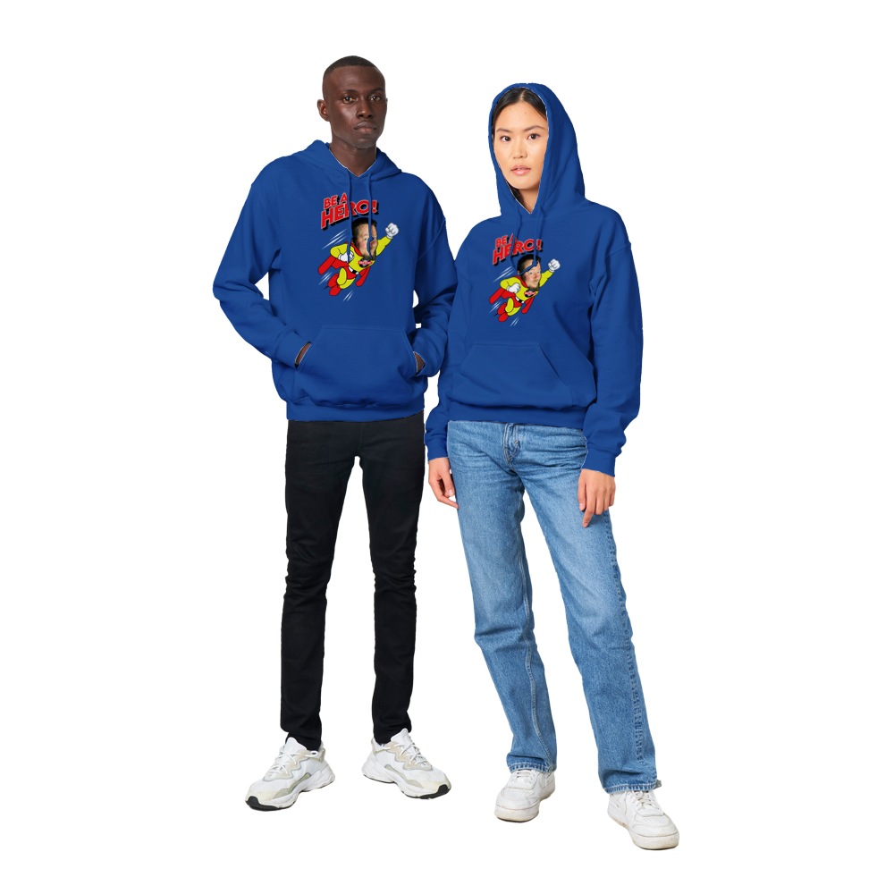 "Be a Hero" A Little Sketchy TV Chuck - Classic Unisex Pullover Hoodie