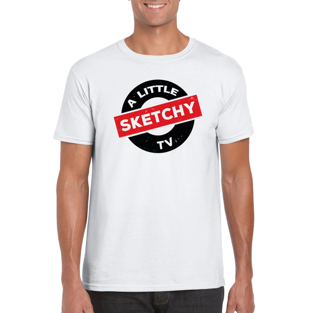 A Little Sketchy Logo - Classic Unisex Crewneck T-shirt