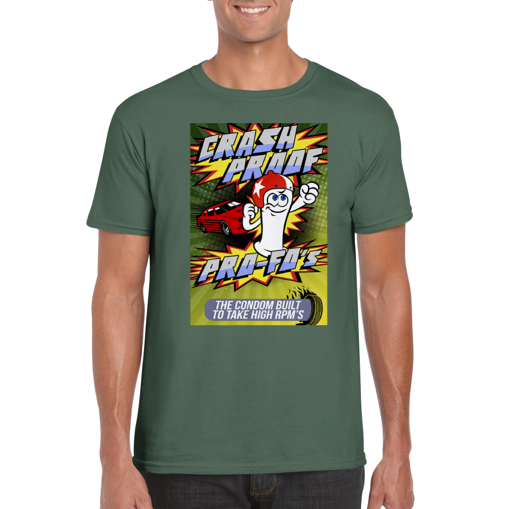 Crash Proof Pro-Fo's Classic Unisex Crewneck T-shirt