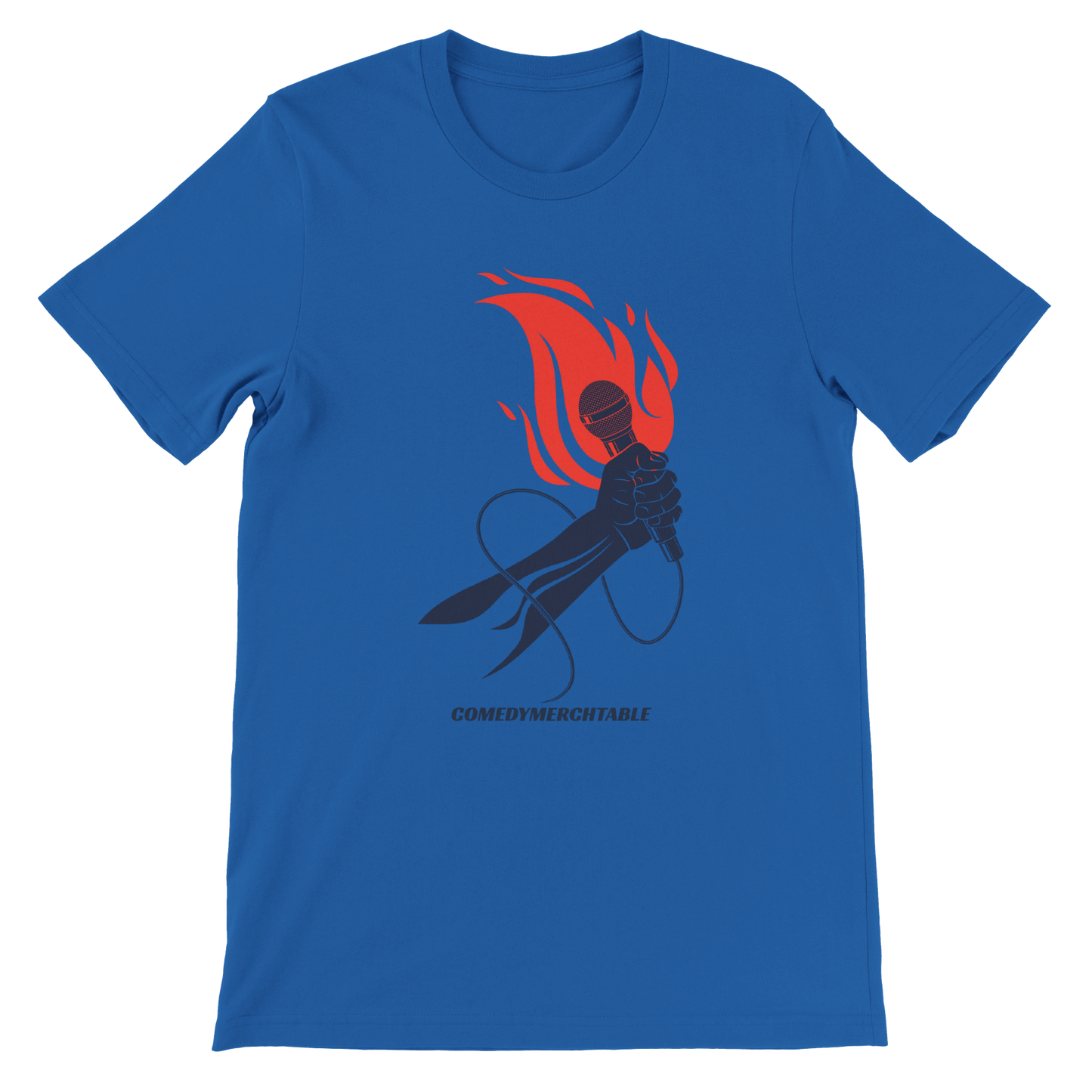 The Hot Mic - Premium Unisex Crewneck T-shirt