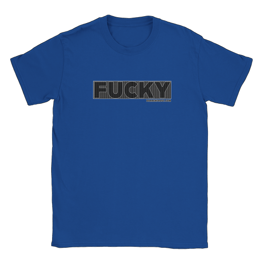 FUCKY ON FUCKY (darrenfrost.com) - Classic Unisex Crewneck T-shirt