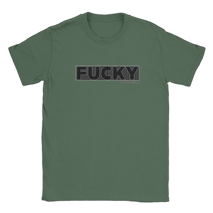 FUCKY ON FUCKY (darrenfrost.com) - Classic Unisex Crewneck T-shirt