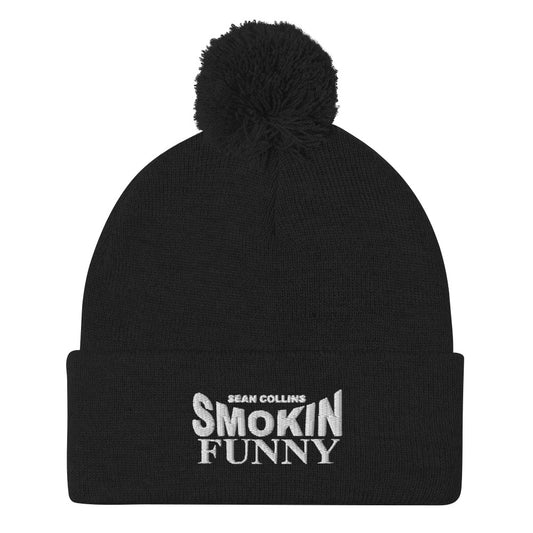 Sean Collins SMOKIN FUNNY Pom-Pom Beanie