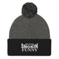 Sean Collins SMOKIN FUNNY Pom-Pom Beanie