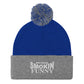 Sean Collins SMOKIN FUNNY Pom-Pom Beanie