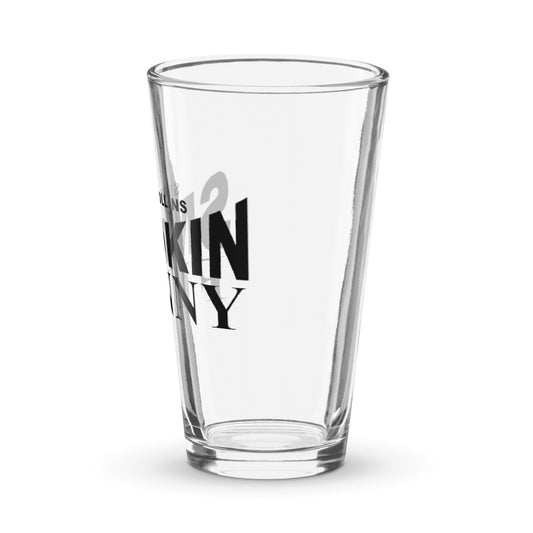 Sean Collins - SMOKIN FUNNY - Shaker pint glass