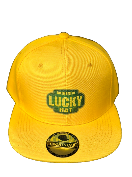 Authentic Lucky Hat Flat brim edition