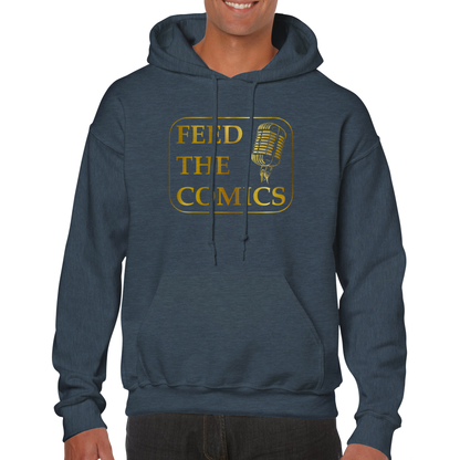 Feed the Comics (gold) - Classic Unisex Pullover Hoodie