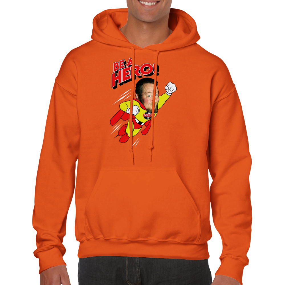 "Be a Hero" A Little Sketchy TV Chuck - Classic Unisex Pullover Hoodie