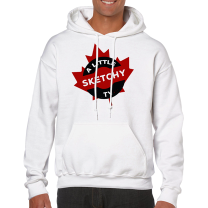The Maple Sketchy TV Logo - Classic Unisex Pullover Hoodie