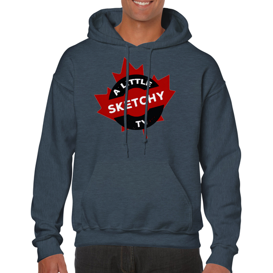 The Maple Sketchy TV Logo - Classic Unisex Pullover Hoodie