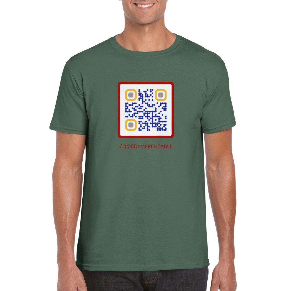"Rick Rolled" QR Code - Classic Unisex Crewneck T-shirt
