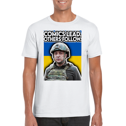 Comics Lead, Others Follow: Ukraine Edition - Classic Unisex Crewneck T-shirt