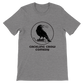 Cackling Crow Comedy - (black logo) Premium Unisex Crewneck T-shirt