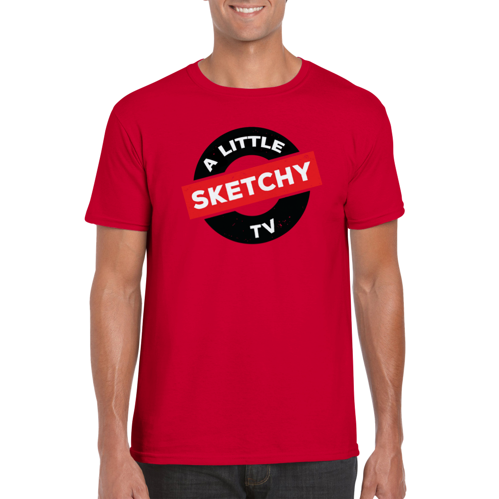 A Little Sketchy Logo - Classic Unisex Crewneck T-shirt